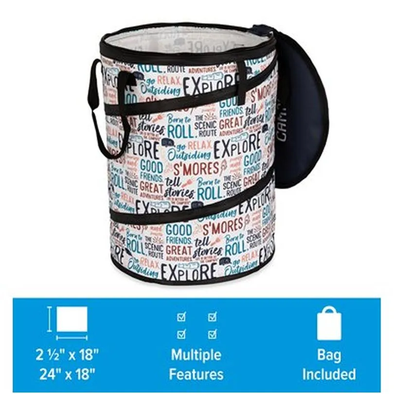 LIBATC Pop-Up Garbage Can